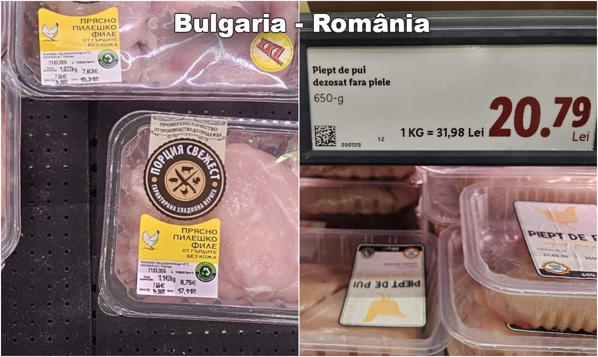 Experiment Libertatea. Preţurile la alimente în Bulgaria faţă de România: şi castraveţii aduşi din Grecia sunt mai scumpi la vecini