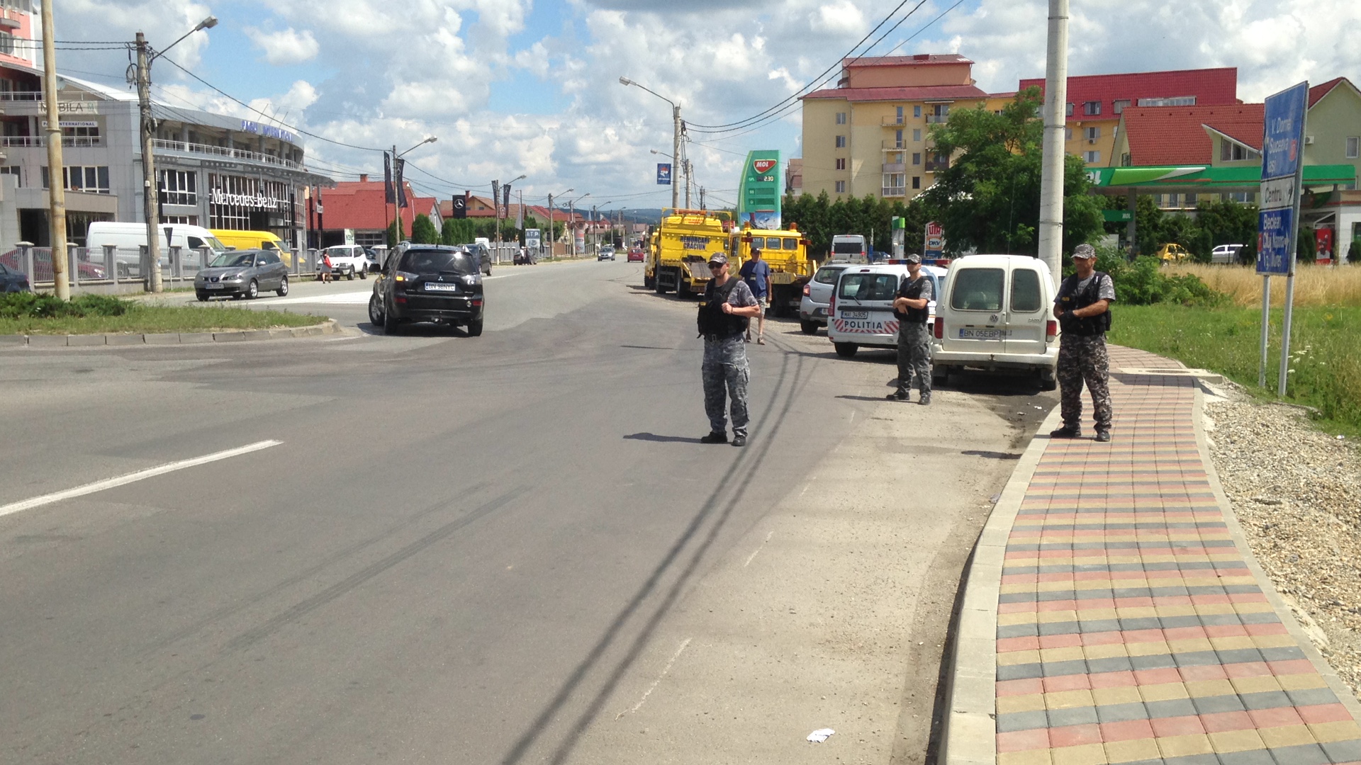 Autorul jafului din Bistrița a fost prins. Un polițist a fost împușcat în timpul ambuscadei | VIDEO