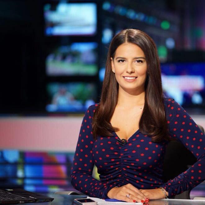 Fata lui «Tata Puiu» iese pe teren! Maria, fiica fostului selecționer Anghel Iordănescu, dă probe de reporter la o televiziune