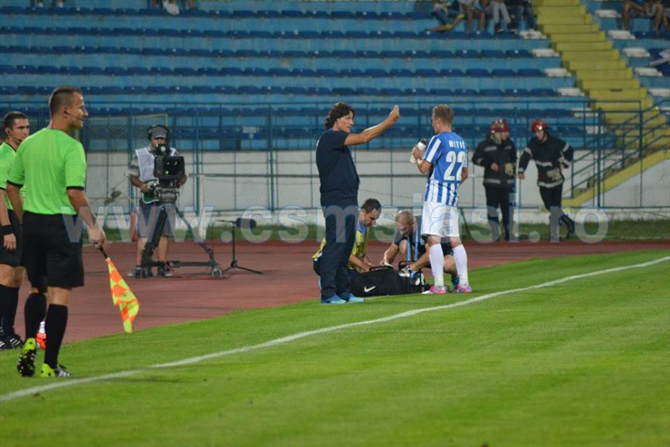 LIGA I. CSMS Iaşi - ASA Tîrgu-Mureş 0-1. Miriuţă l-a învins italieneşte pe Nicolo Napoli, sub privirile campionului mondial Franco Baresi