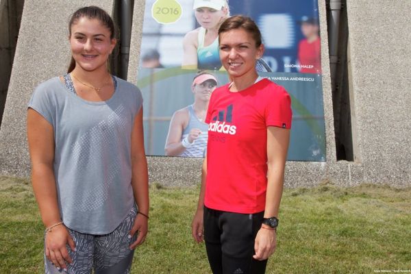 Întâlnire de nota 10, la Montreal, între Nadia Comăneci și Simona Halep GALERIE FOTO
