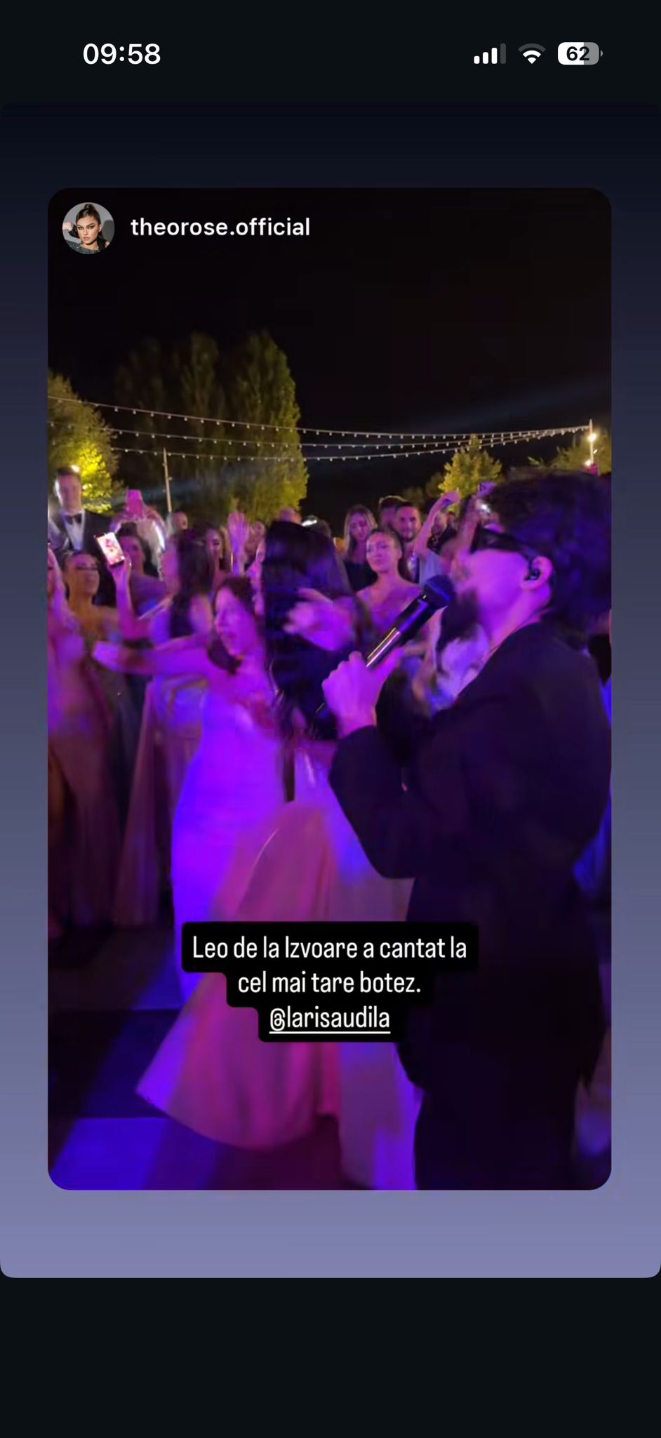 Larisa Udilă și-a botezat fetița! Petrecere de basm cu tort-castel, balerine și show incendiar Theo Rose și Andra: „Ce vis trăiesc!”
