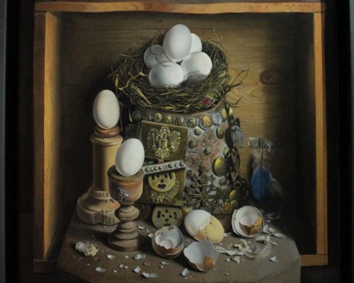 Un fost grafician a ajuns să își vândă picturile cu sute de mii de euro