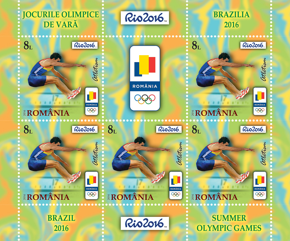 Jocuri Olimpice. Timbre pentru sportivii care vor reprezenta România la Rio