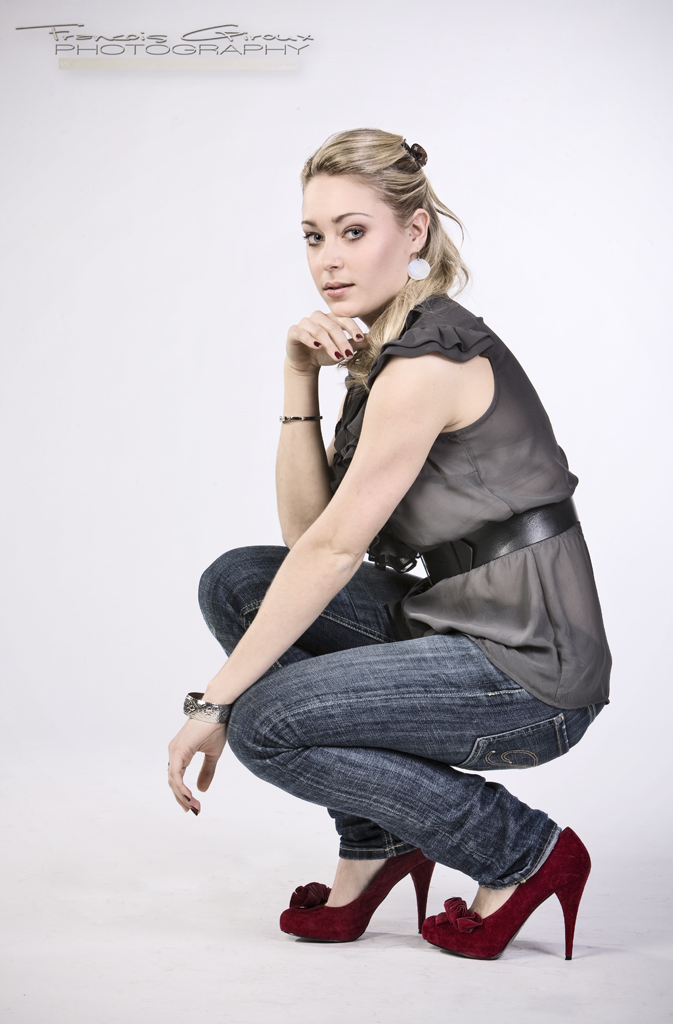 Virginie Tremblay, frumoasa din loja jucătoarei Bianca Andreescu, a încercat și o carieră în modeling | GALERIE FOTO