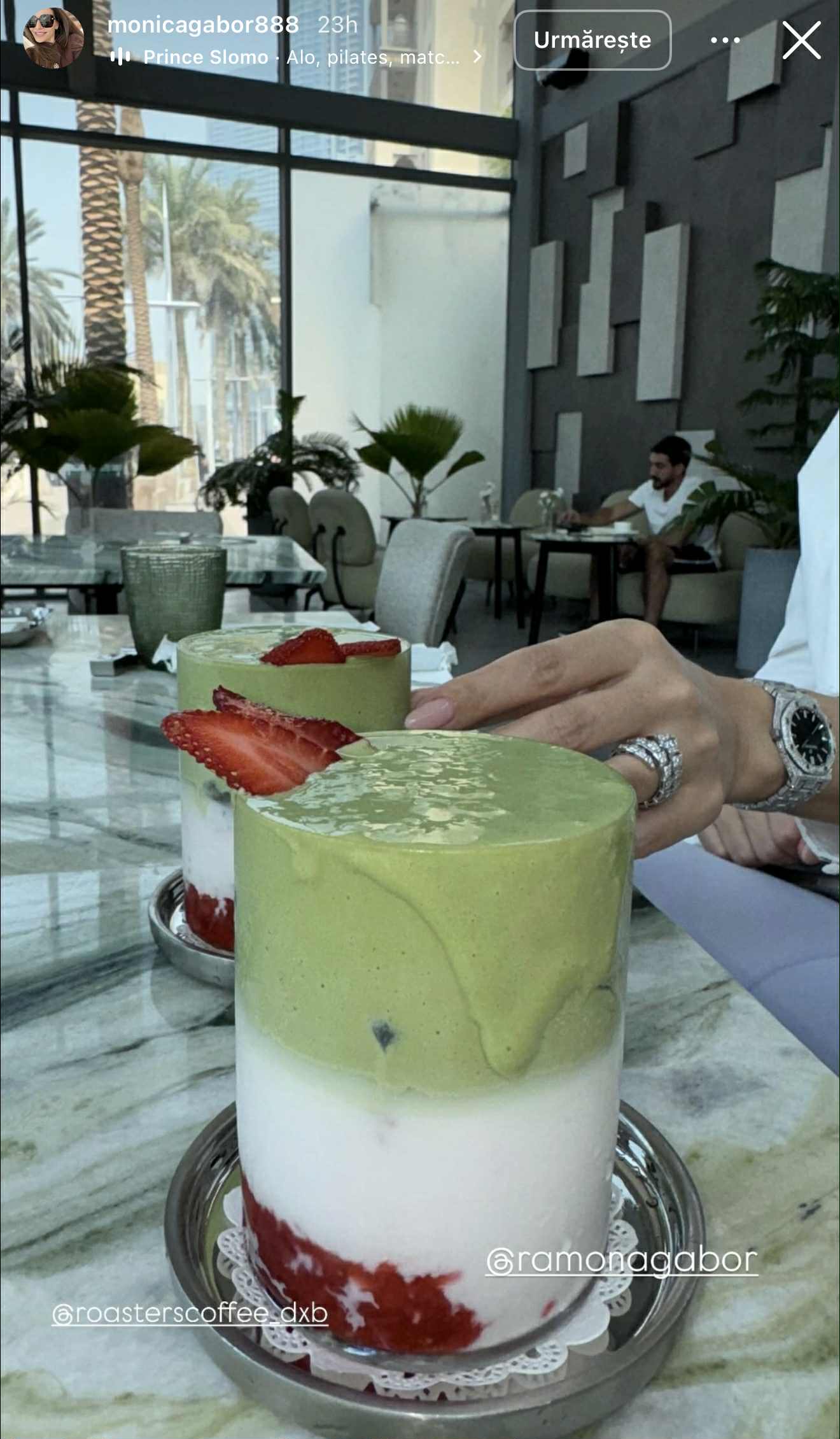 Cum au apărut surorile Ramona și Monica Gabor într-un restaurant din Dubai. Au fost lăudate: „Surori minunate”
