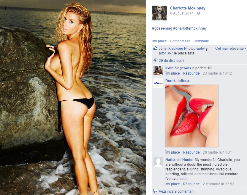 Charlotte, fata pasionată de sport! E model, te topești când te uiți la el / GALERIE FOTO HOT