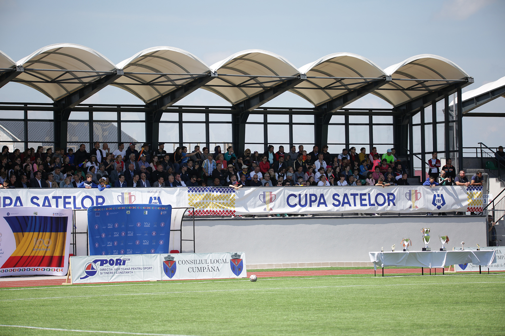 Cât a costat stadionul de la Cumpăna, noul fief al competițiilor de copii și juniori organizate de FRF. Arena a fost inaugurată pe 9 mai