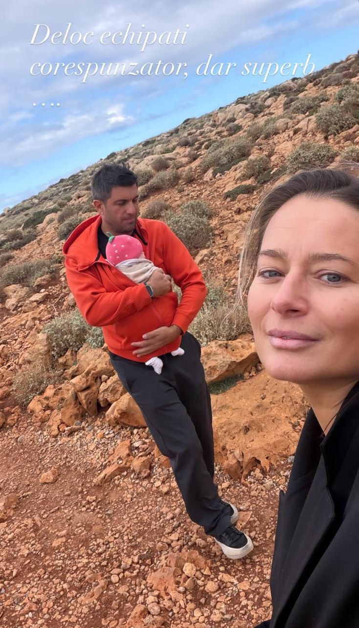 Laura Cosoi și Cosmin Curticăpean în Creta
