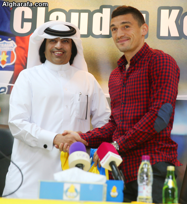Keşeru a fost prezentat oficial la Al Gharafa de şeicul miliardar / FOTO