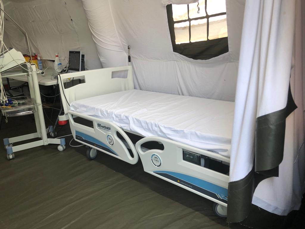 Spitalul modular de pe stadionul CFR din Timișoara a devenit funcțional. Au fost internați primii pacienți cu COVID-19