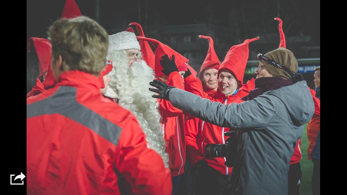 Crăciun din China! ^O societate bancară asiatică susține financiar FC Santa Claus, echipa finlandeză a Moșului / FOTO&VIDEO