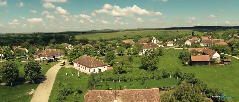 FOTO și VIDEO/ Charlottenburg, singurul sat circular din România