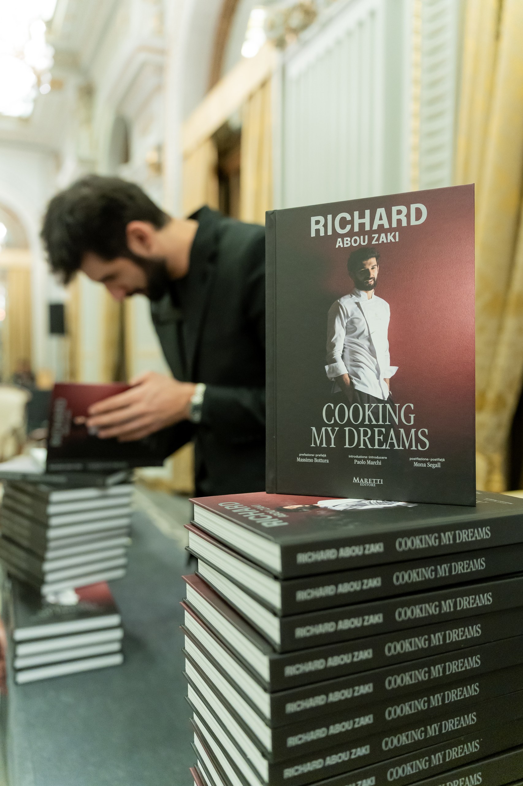 Ce a scris Chef Richard Abou Zaki în „Cooking my dreams”, prima lui carte: „Mi-am deschis sufletul cu multă emoție”