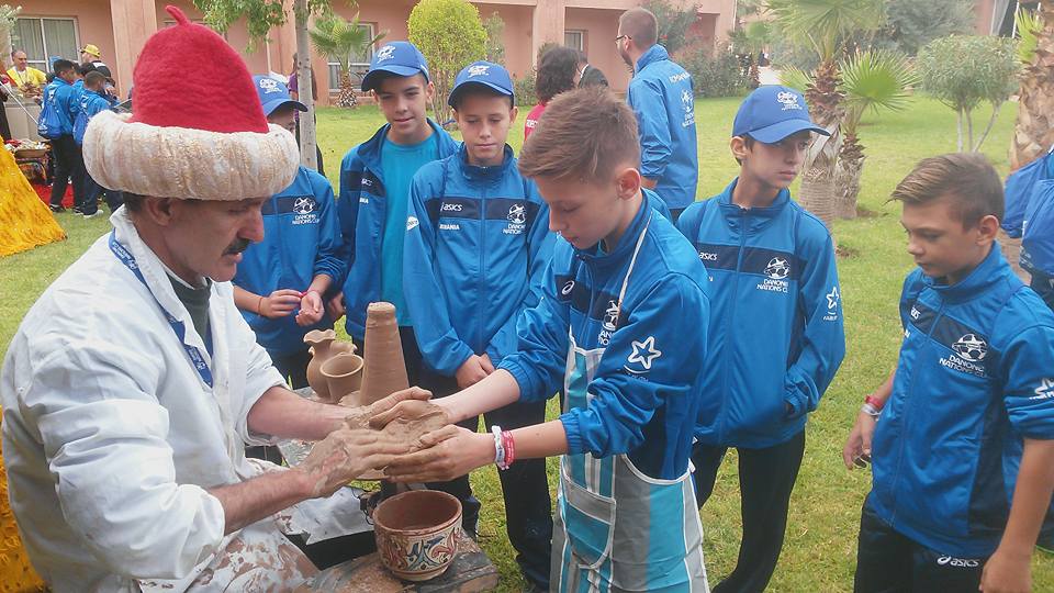 Copiii de la Academia Hagi au parte de o experienţă inedită în Maroc / GALERIE FOTO