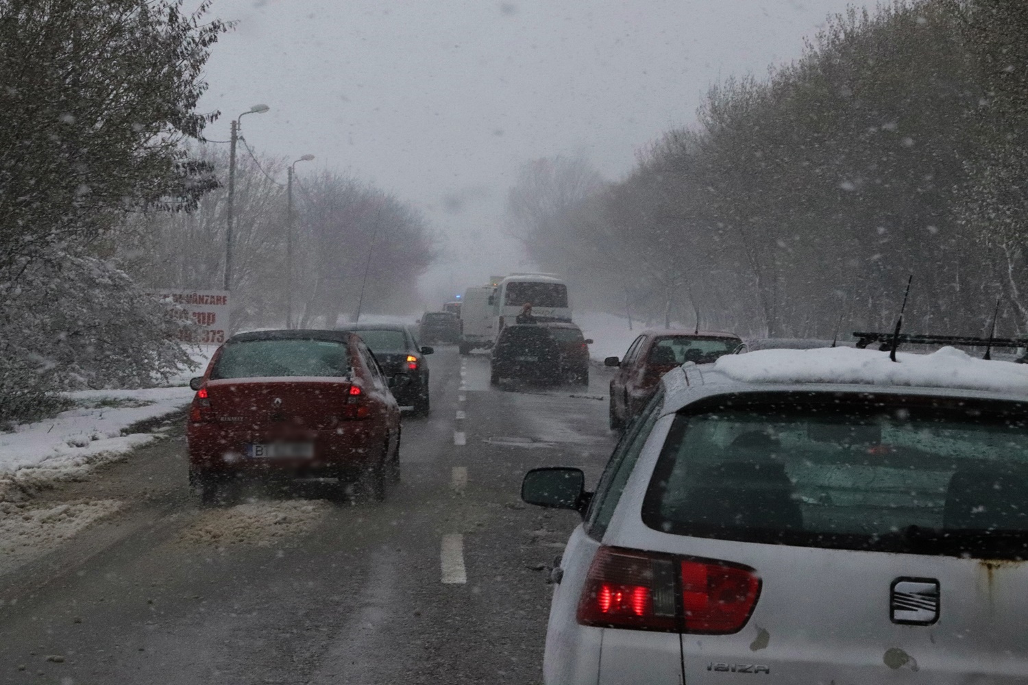 Toate drumurile din Botoșani și Iași, închise din cauza vremii nefavorabile. Măsura, în vigoare la ora 21.30