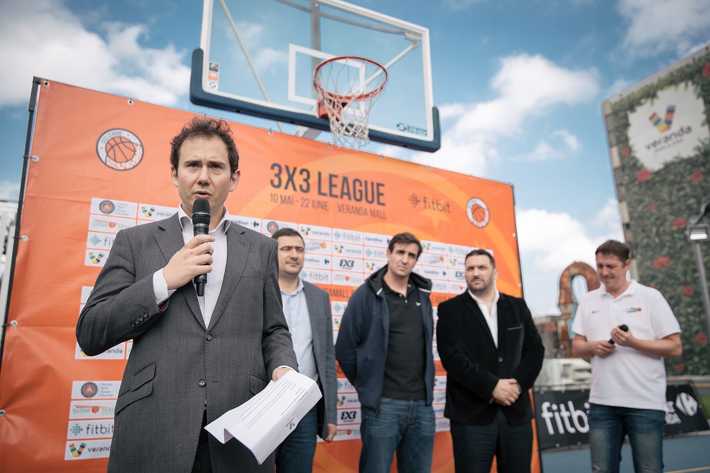 S-a dat startul primei ligi de baschet 3x3 din Europa. Se joacă la București