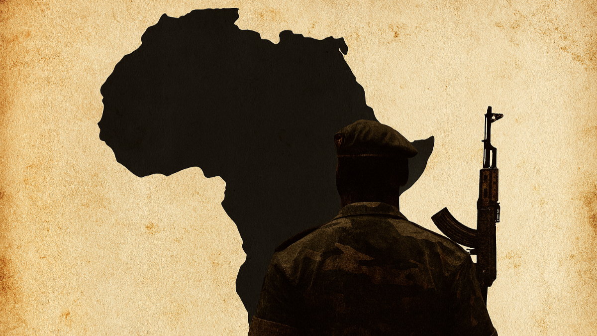 Military rule sweeps Africa: Soldiers patrol in Mali, Burkina Faso, and Niger as seven countries remain under junta control in 2025. [AI Image/Microsoft Copilot]