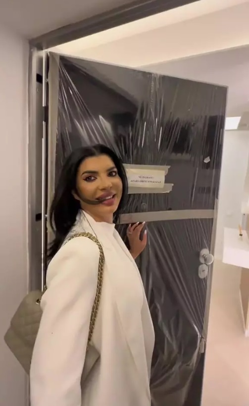 Imagini noi cu apartamentul Andreei Tonciu din Pipera. Vrea să vândă locuința, care e estimată la 250.000 de euro