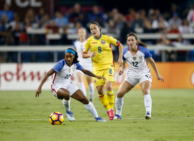 Fotbal feminin. Campioana mondială SUA a distrus România, în amicalul de lux de la San Jose | VIDEO
