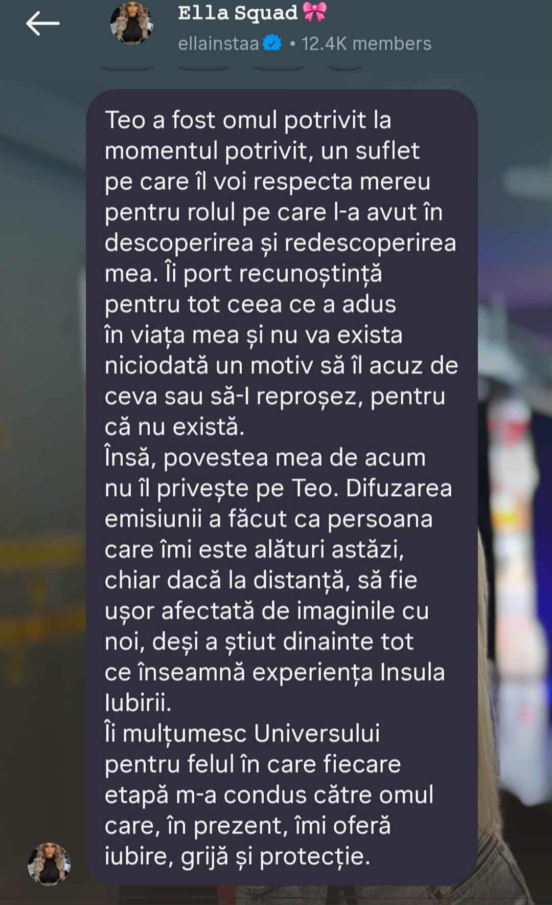 Ella Vișan de la Insula iubirii 2025 are un nou iubit. Cum a reacționat bărbatul când a văzut scenele intime cu ea și Teo la TV