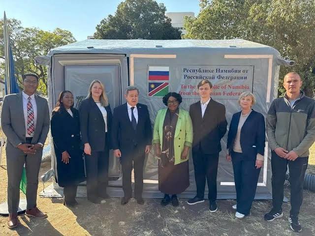 Namibia receives a mobile epidemiological laboratory from Russia