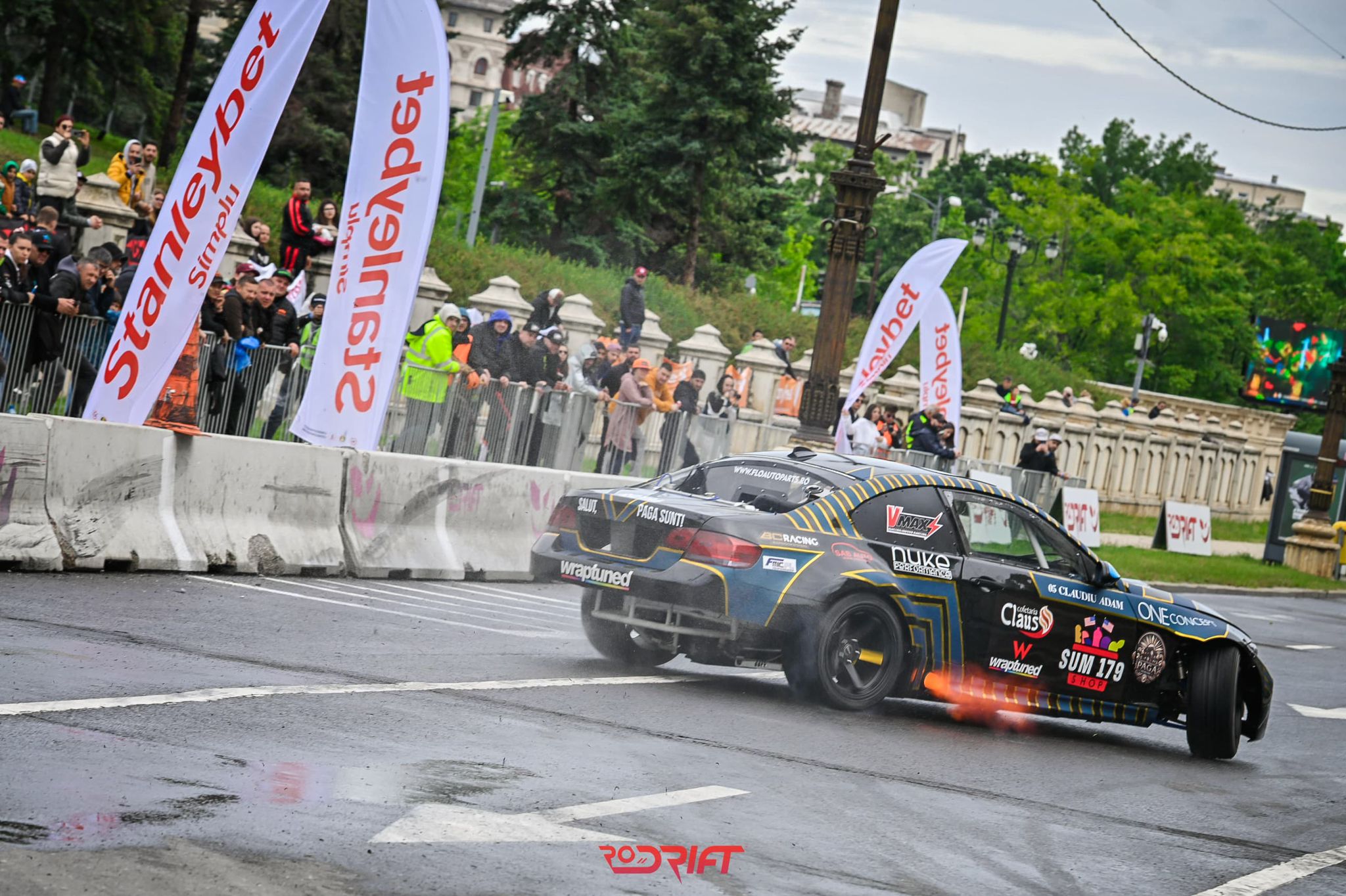 Roman Zelinsky cucerește Capitala în deschiderea spectaculoasă a sezonului de drift din România