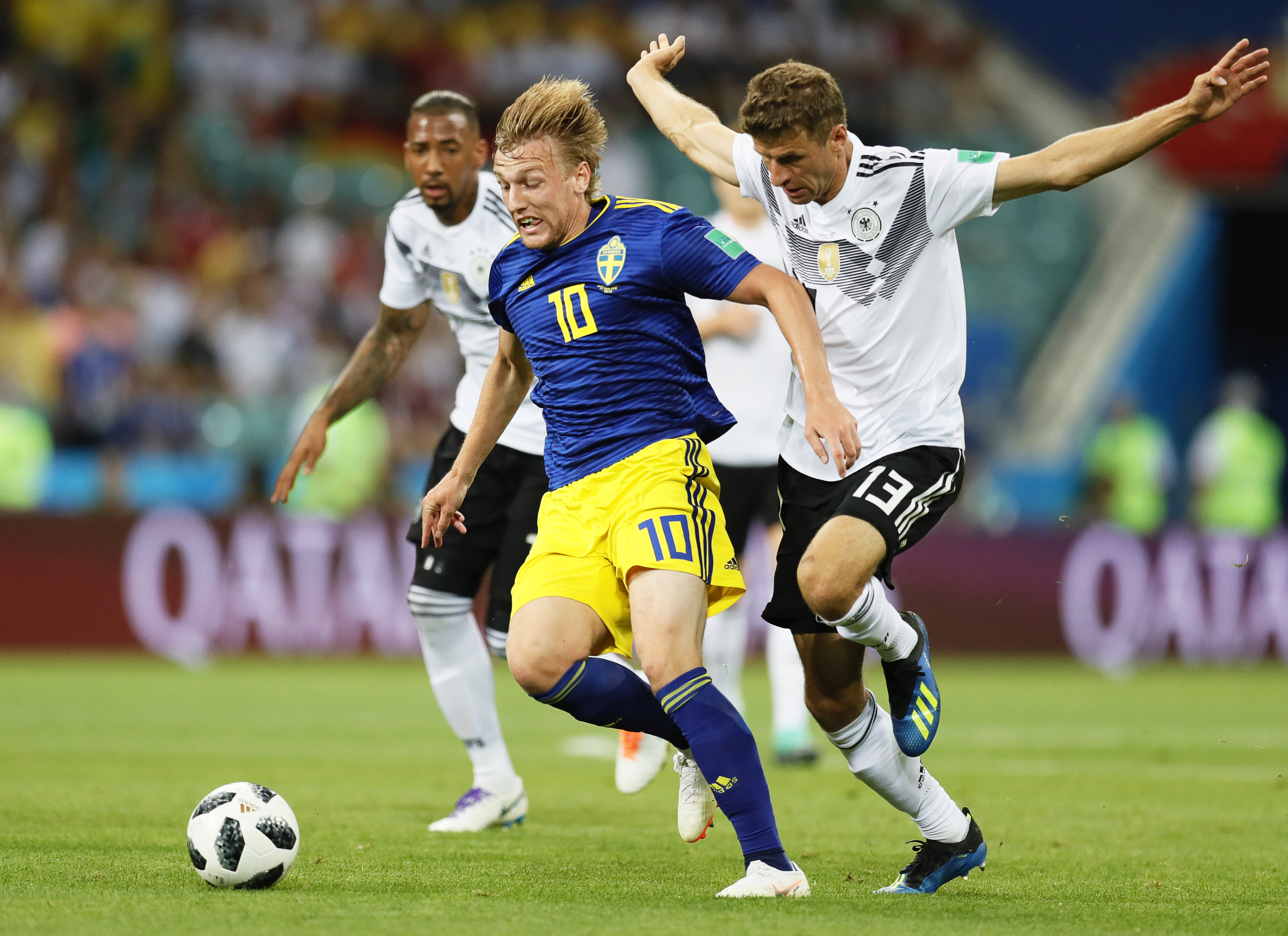 Germania - Suedia 2-1, în grupa F de la Campionatul Mondial de fotbal Rusia 2018. Toni Kroos a salvat campioana mondială la ultima / VIDEO