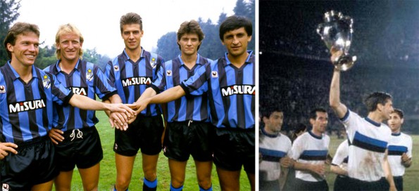 Inter Milano se întoarce în timp! Noile tricouri ale nerazzurrilor seamănă cu cele din sezonul 1964/1965 / GALERIE FOTO