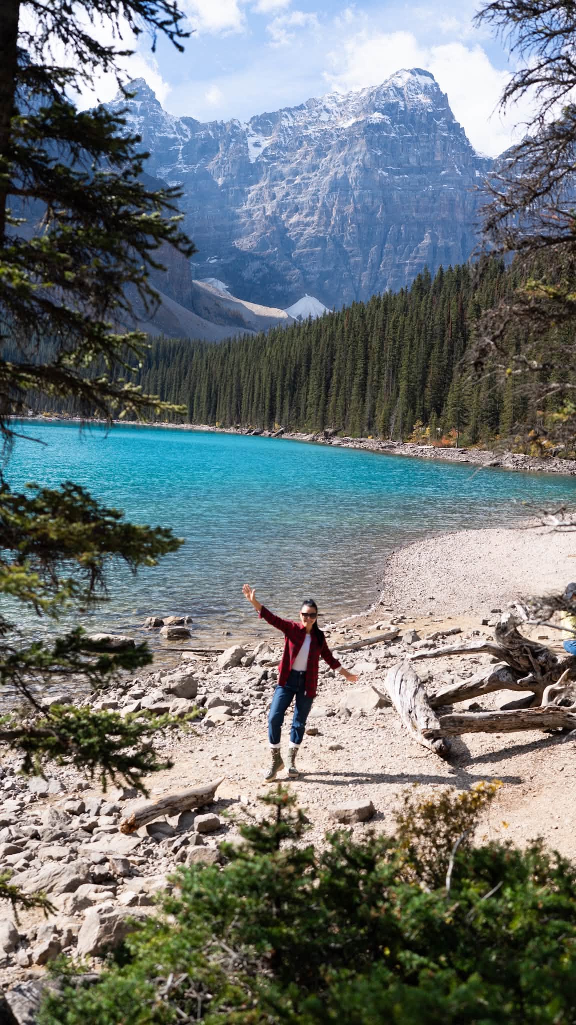 Corina Caragea, vacanță de vis în Canada