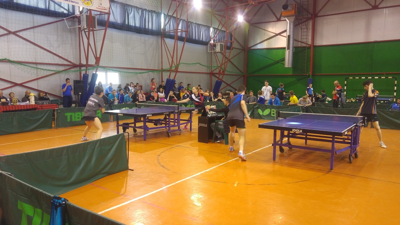 Juniori de perspectivă medaliați la Olimpiada Națională a Sportului Școlar la tenis de masă