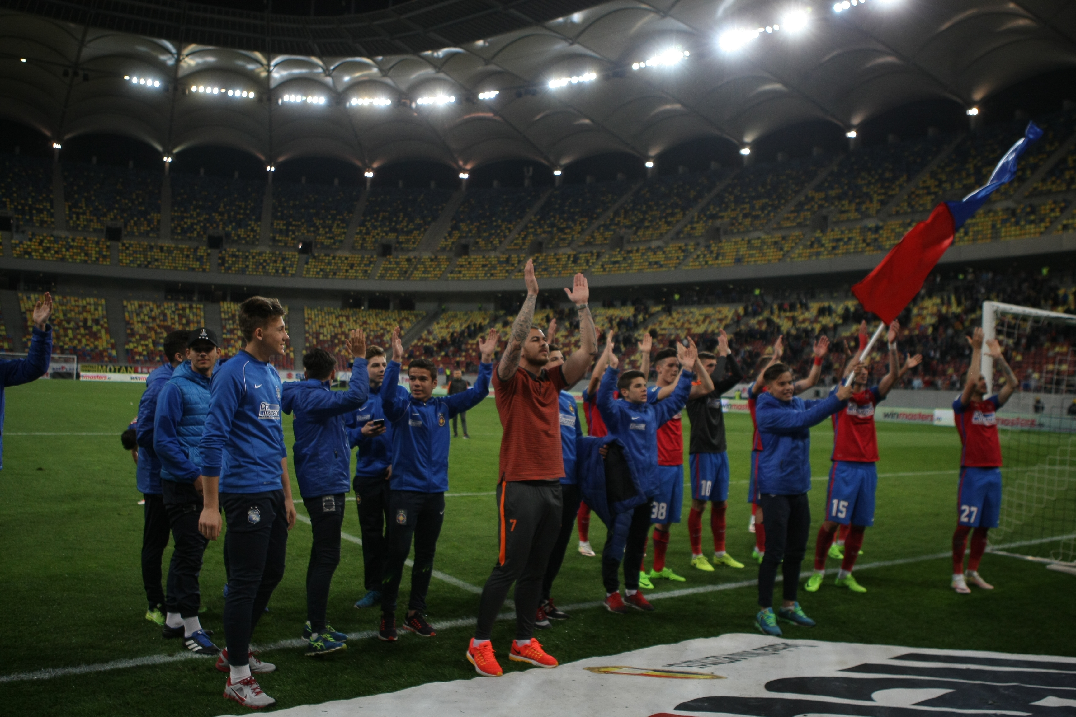 Marius Șumudică face un jurmământ: ”Fac tot ce depinde de mine ca FCSB să nu ia campionatul”. Reghe îl temperează | GALERIE FOTO