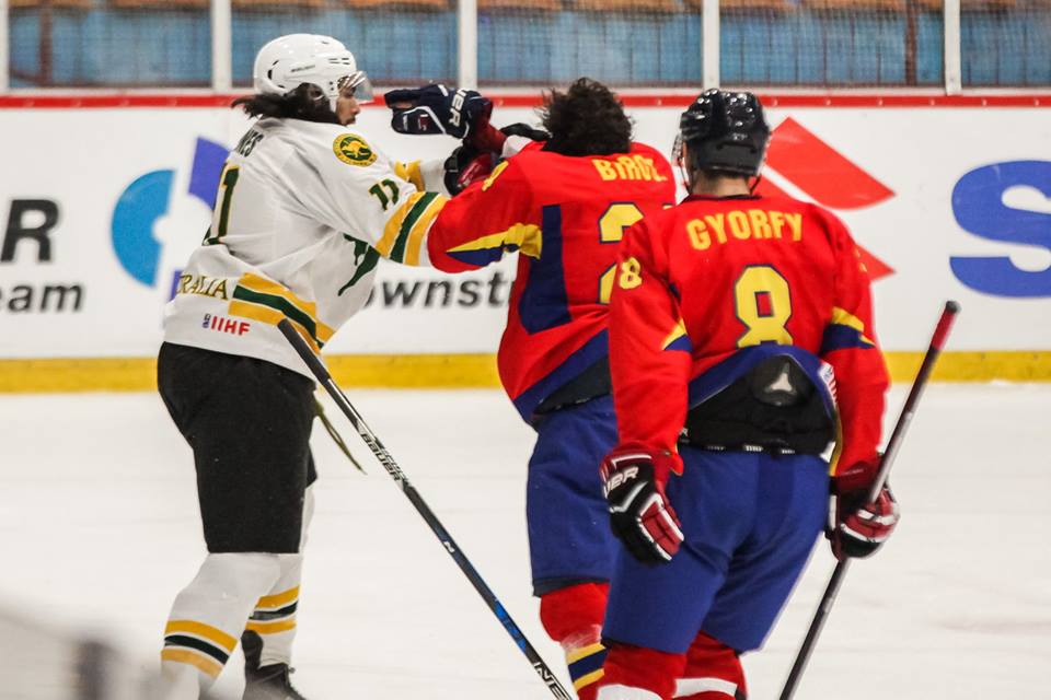 România a învins Spania și s-a calificat la Campionatul Mondial, Divizia I