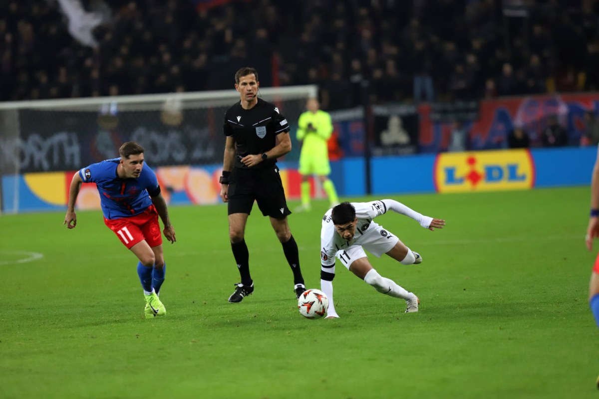 FCSB - Midtjylland 2-0. Gol în secunda 9 și a treia victorie în grupa Europa League pentru echipa lui Gigi Becali
