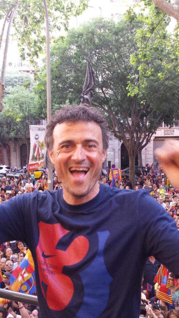 Fiestă în Barcelona. Campionii Europei au sărbătorit TRIPLA / FOTO&VIDEO