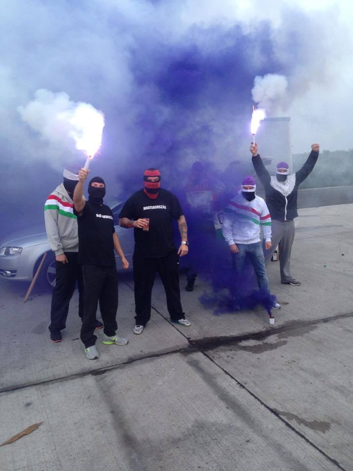 FOTO / Ameninţări şi xenofobie din partea huliganilor maghiari