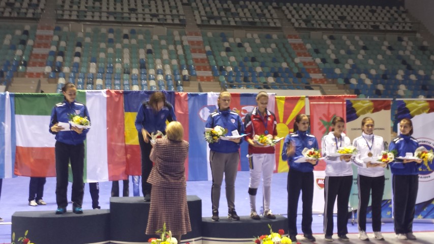 FOTO / Ana Maria Brânză și Edoardo Munzone au câștigat Trofeul “Alfredo Bachelli” la spadă
