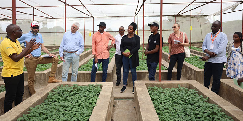 USAID delegation in Rwanda