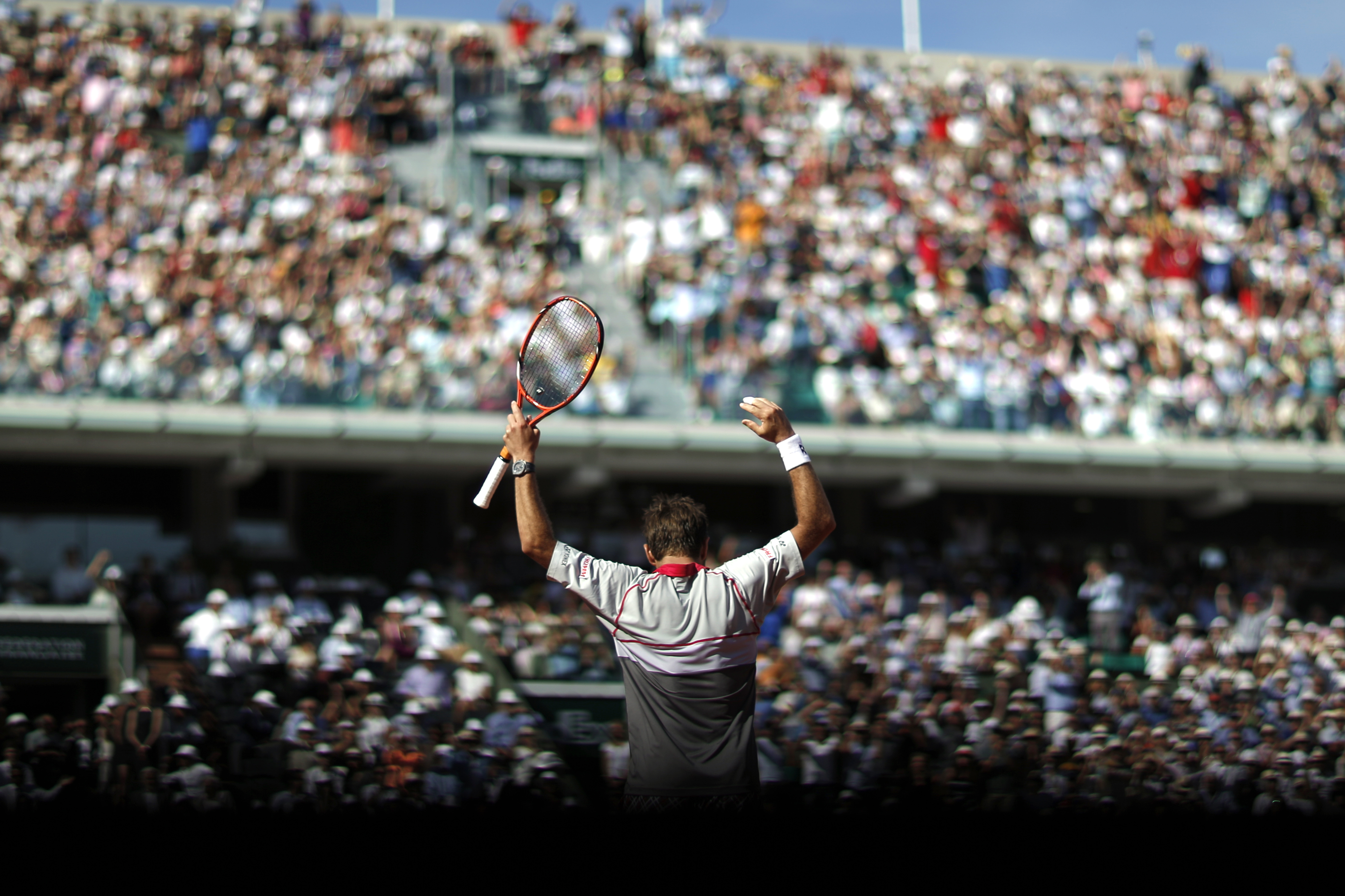 Roland Garros / Finala de la Paris: Novak Djokovici - Stanislas Wawrinka:  6-4, 4-6, 3-6, 4-6