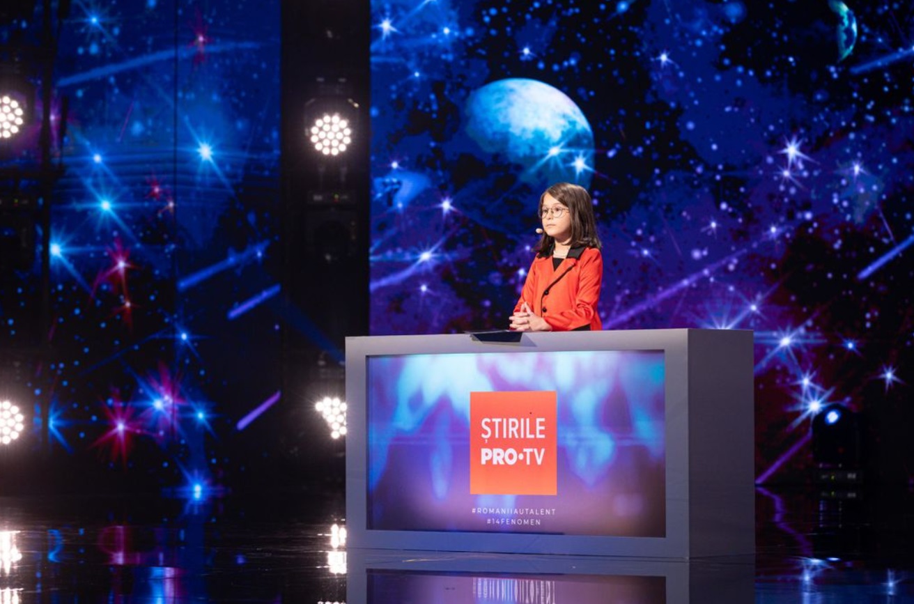 Cine e Delia Papazicu, fetița care a imitat-o pe Andreea Esca la „Românii au talent”, sezonul 14. Andi Moisescu: „Niciodată să nu răspunzi la întrebarea «Ce salariu ai?»”