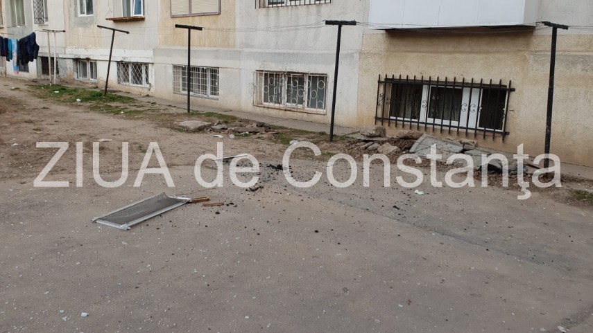 Explozii în două locuințe din Constanța, în această dimineață. O persoană a fost rănită