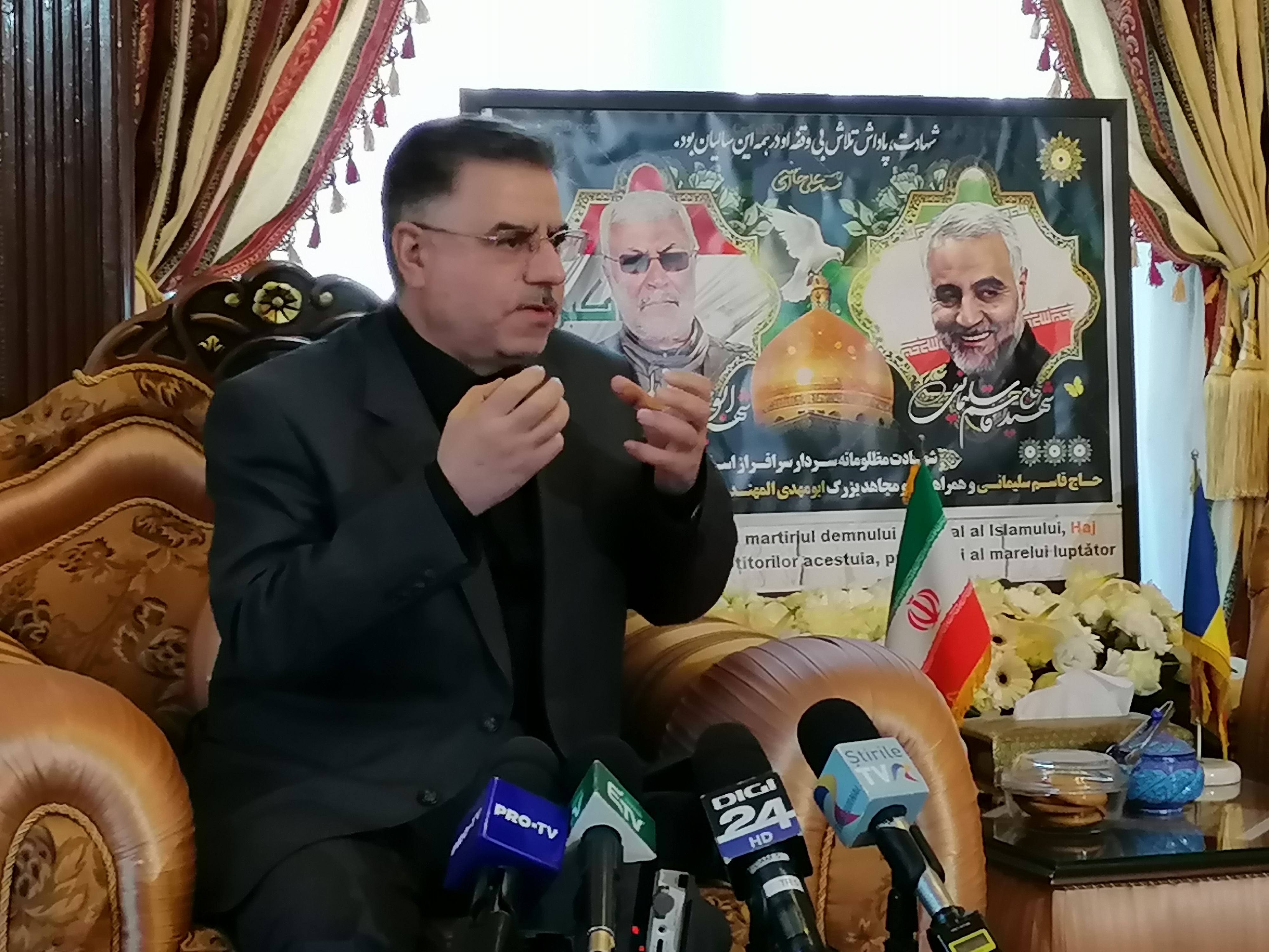 Ambasadorul Iranului la București susține că avionul ucrainean s-a prăbușit din motive tehnice. Șeful diplomației nu a exclus varianta ca România să devină o țintă
