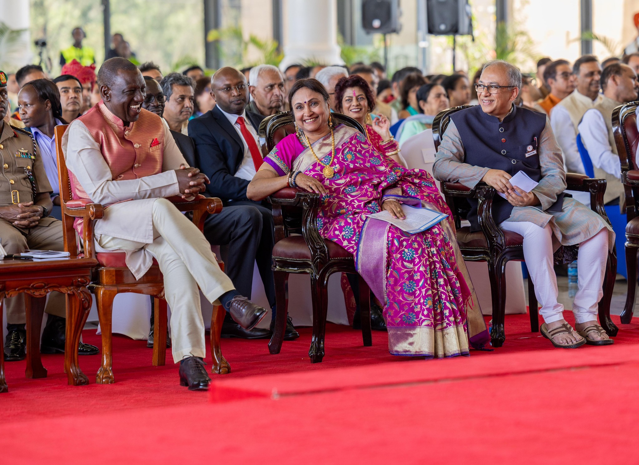 President William Ruto when he hosted Hindu faihfuls at State House for Diwali Celebrations