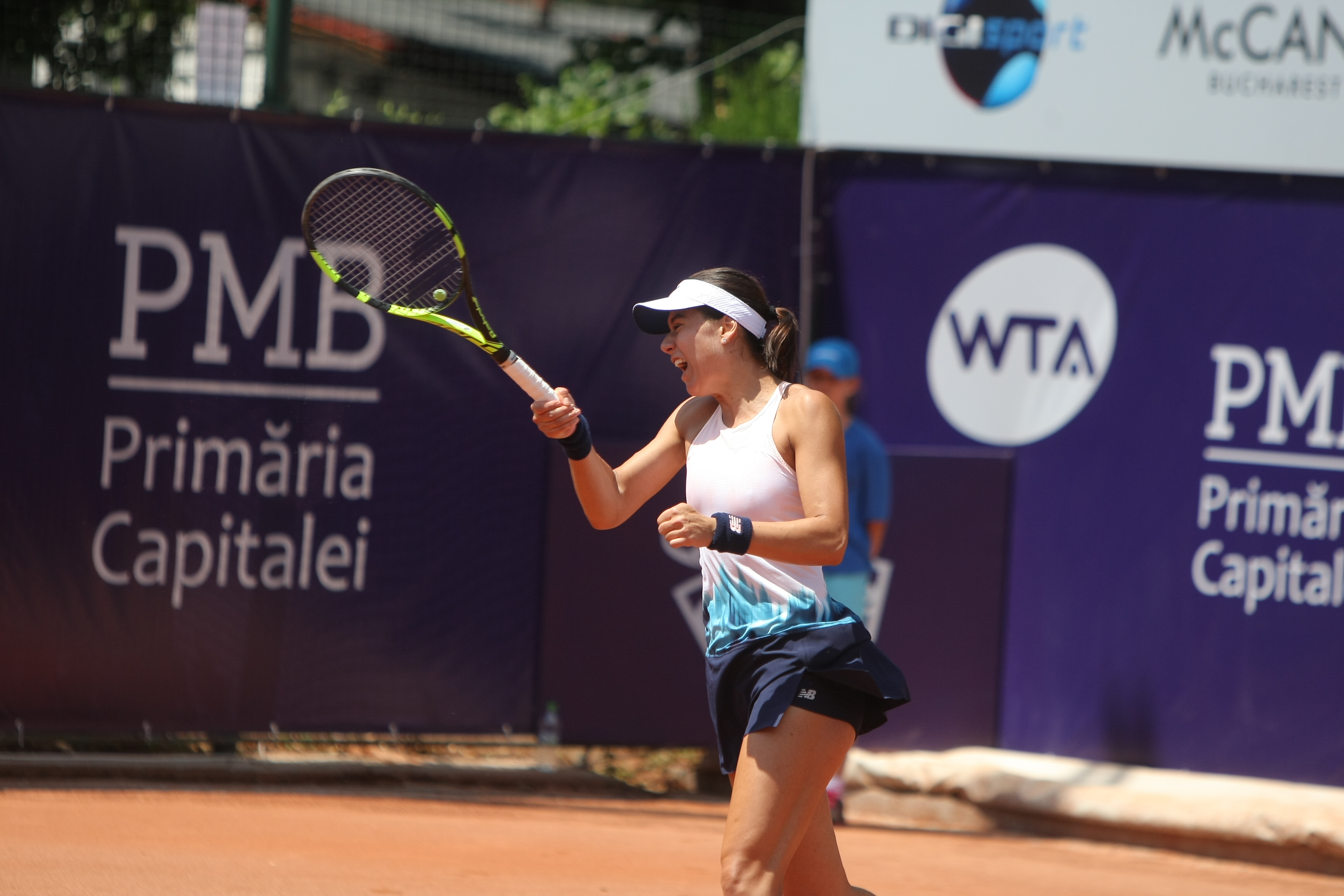 BRD Bucharest Open, ziua a doua. Cîrstea, învinsă de Ana Bogdan. Imagini de la meciul zilei. Begu, Ruse și Dulgheru merg mai departe / GALERIE FOTO