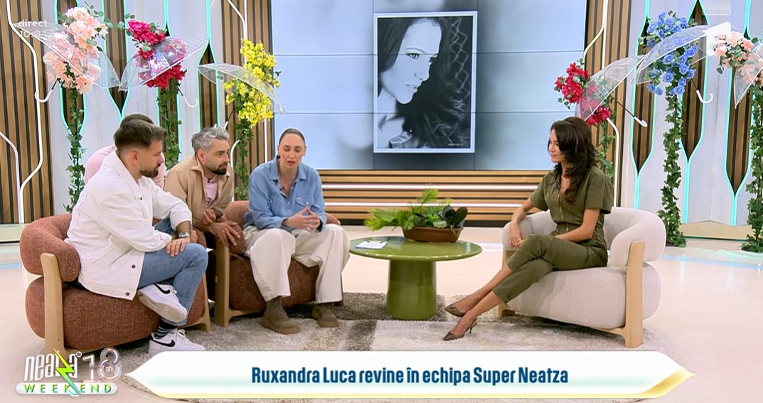 Ruxandra Luca s-a întors în echipa „Super Neatza” la Antena 1. Ce a spus despre momentul controversat prin care a trecut