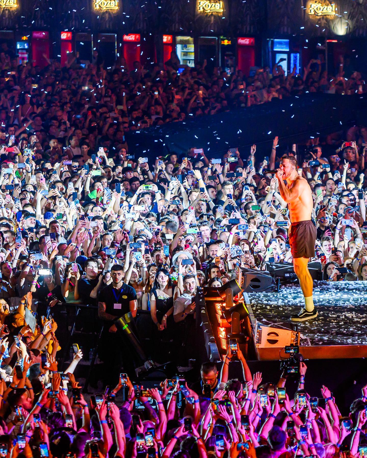 Ce s-a întâmplat la concertul Imagine Dragons de la Untold 2023. Artiștii au fost uimiți de reacția publicului