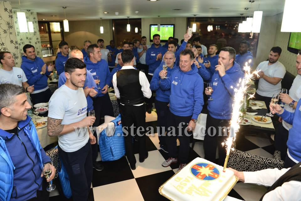 Cu sigla TORTurată! ”Dodel” a fost aniversat după victoria cu Astra / FOTO