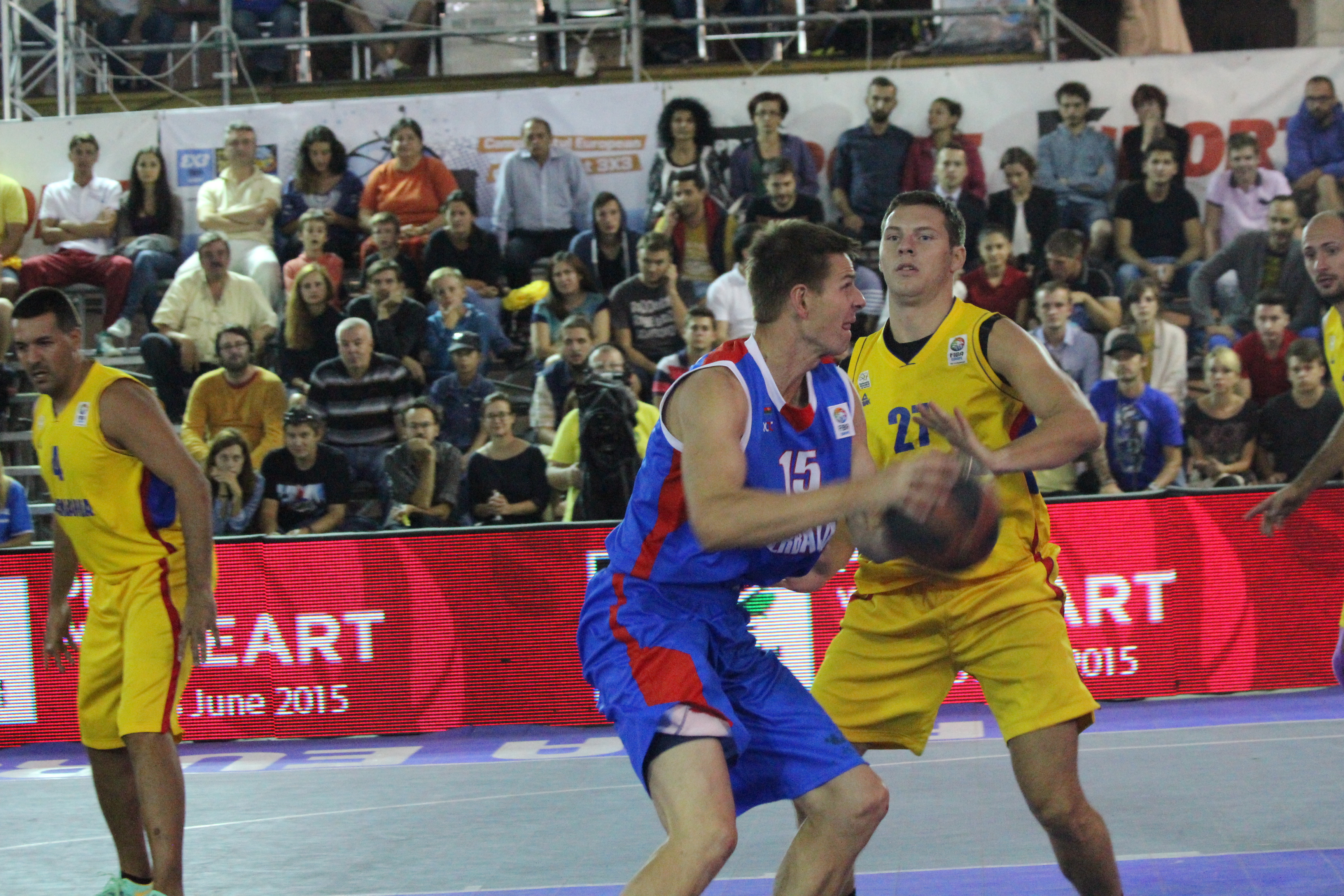 GALERIE FOTO / Echipele României au obţinut victorii pe linie în prima zi a Europeanului de baschet 3x3 