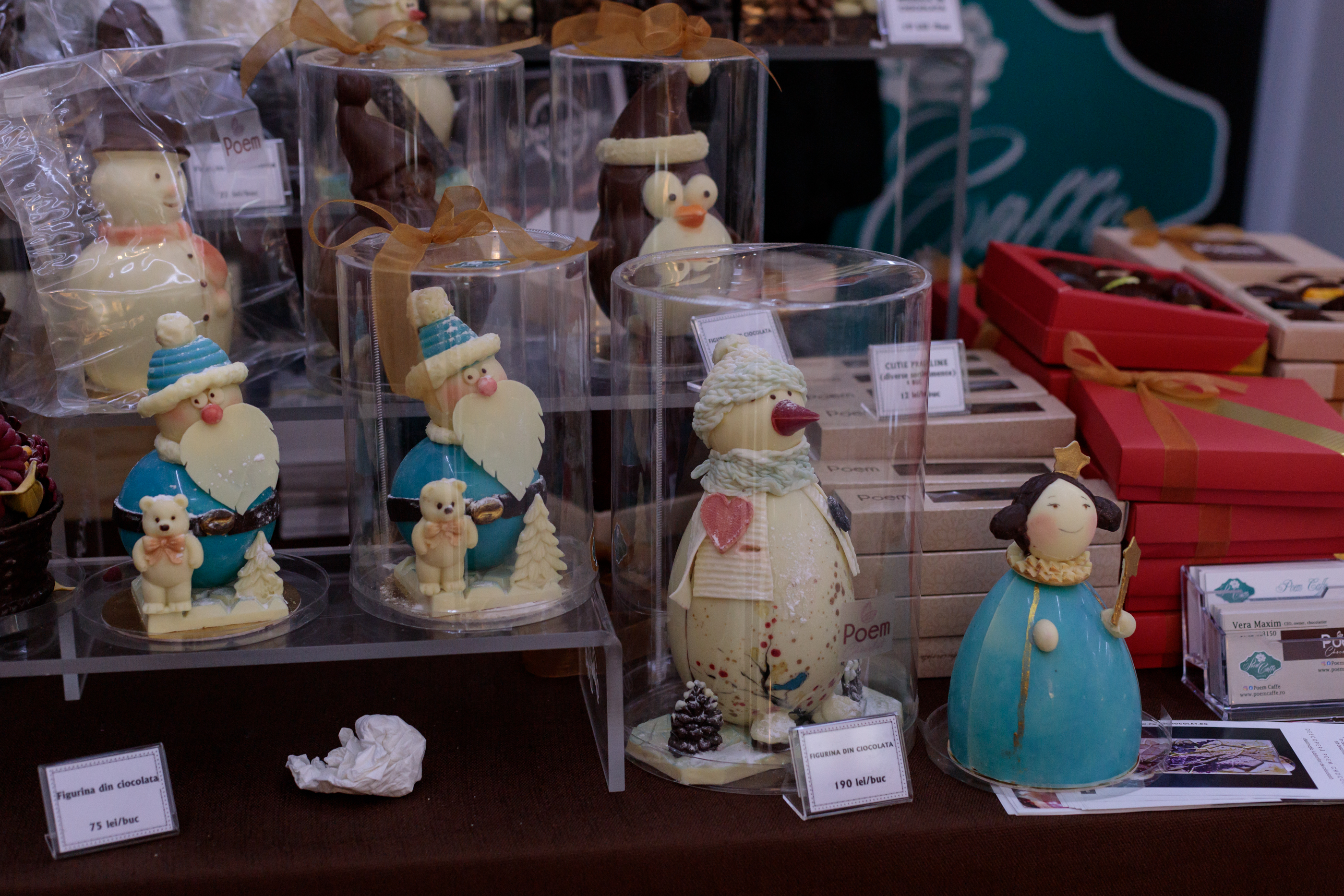 FOTOREPORTAJ. Incursiune printre sute de delicatese. Cum e la Chocolate Saga, ediția de Crăciun a celui mai mare festival de ciocolată din România