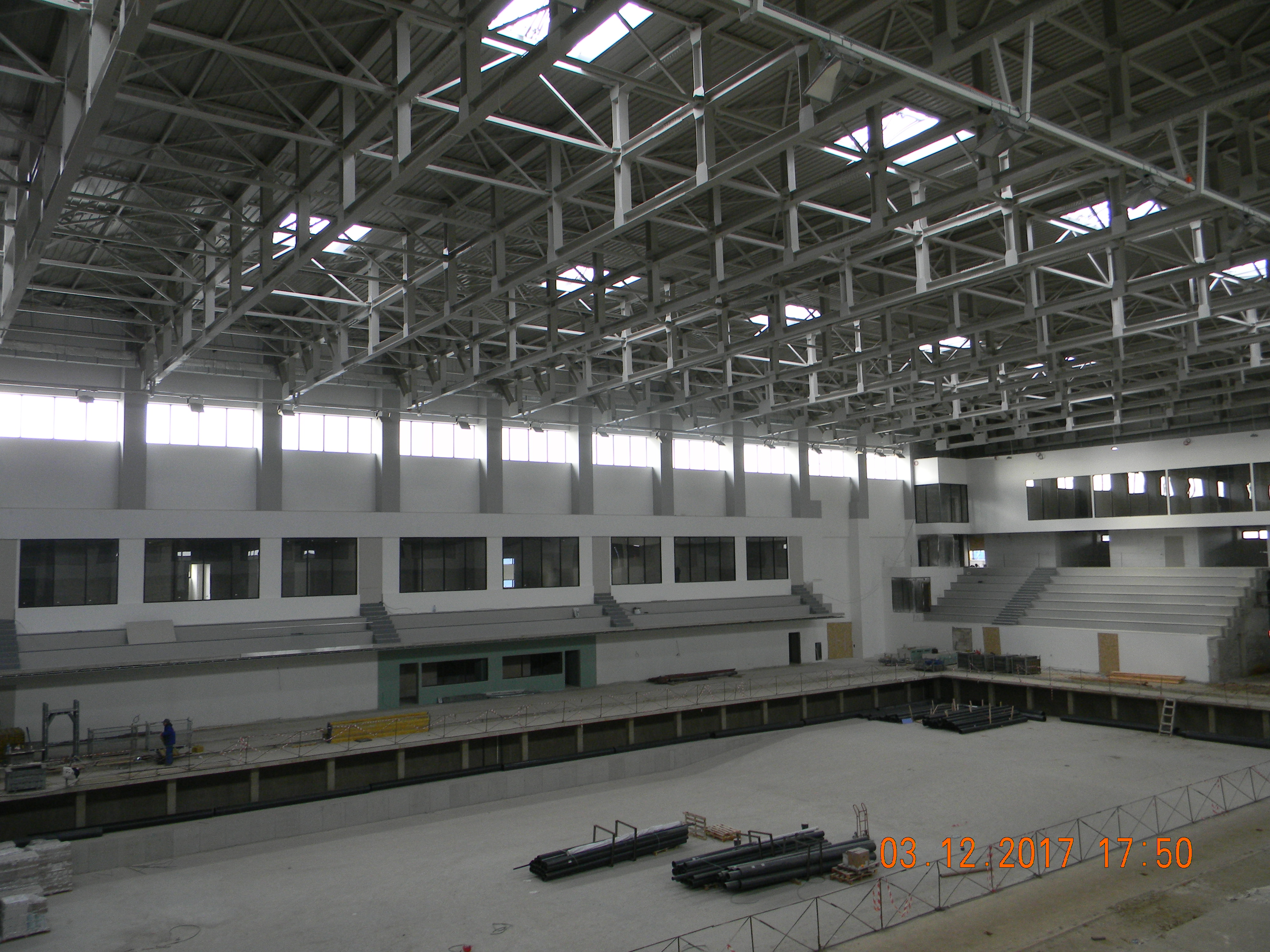 FOTO EXCLUSIV | Campionatul European de Înot, organizat de România, în 2021. Cum arată acum Arena Națională de Înot din Otopeni